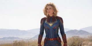 Captain Marvel does not need to get angry to smash