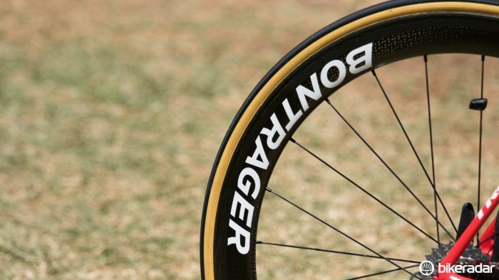 Bontrager is now providing clearer branding to its team-issue components