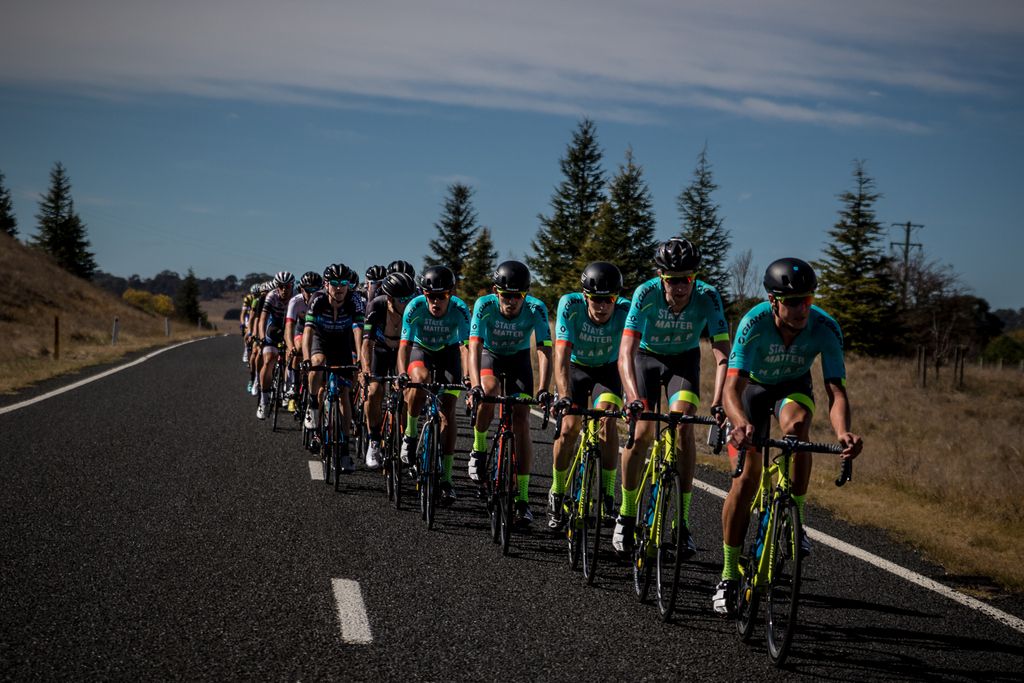 State of Matter / MAAP controlling the front of the peloton