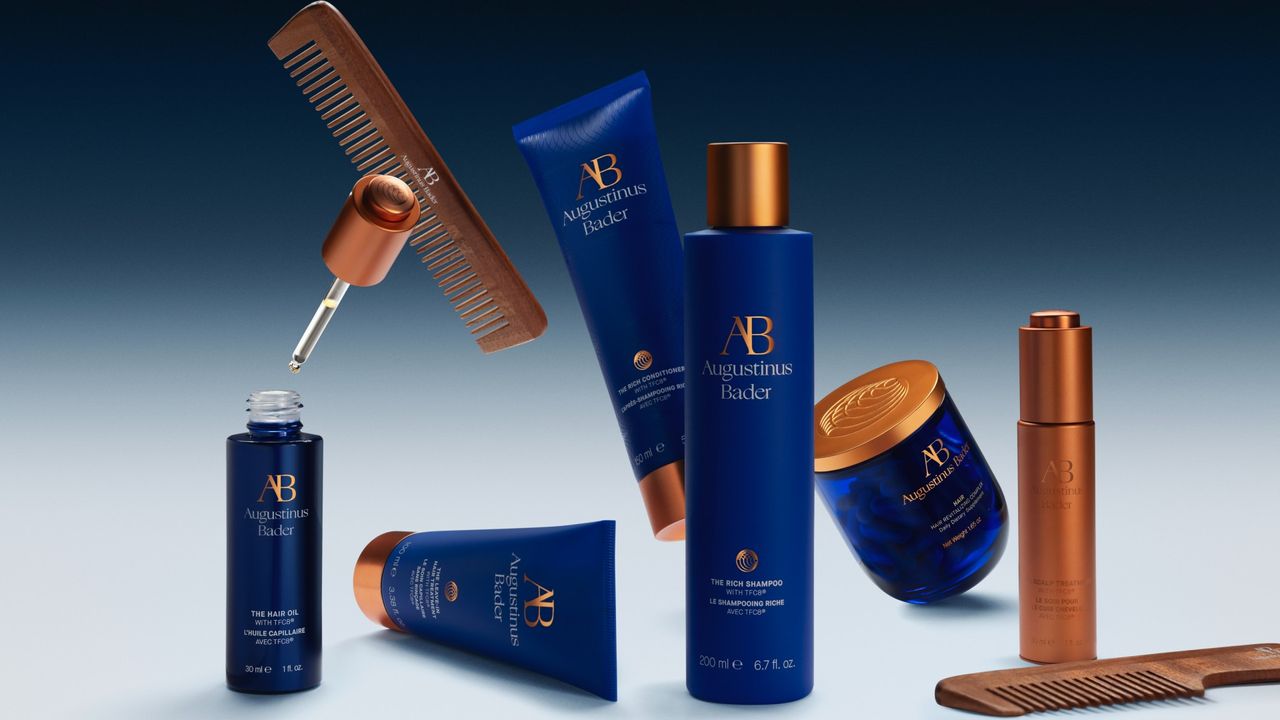 Augustinus Bader haircare line