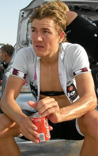 Heinrich Haussler was not happy after the stage.
