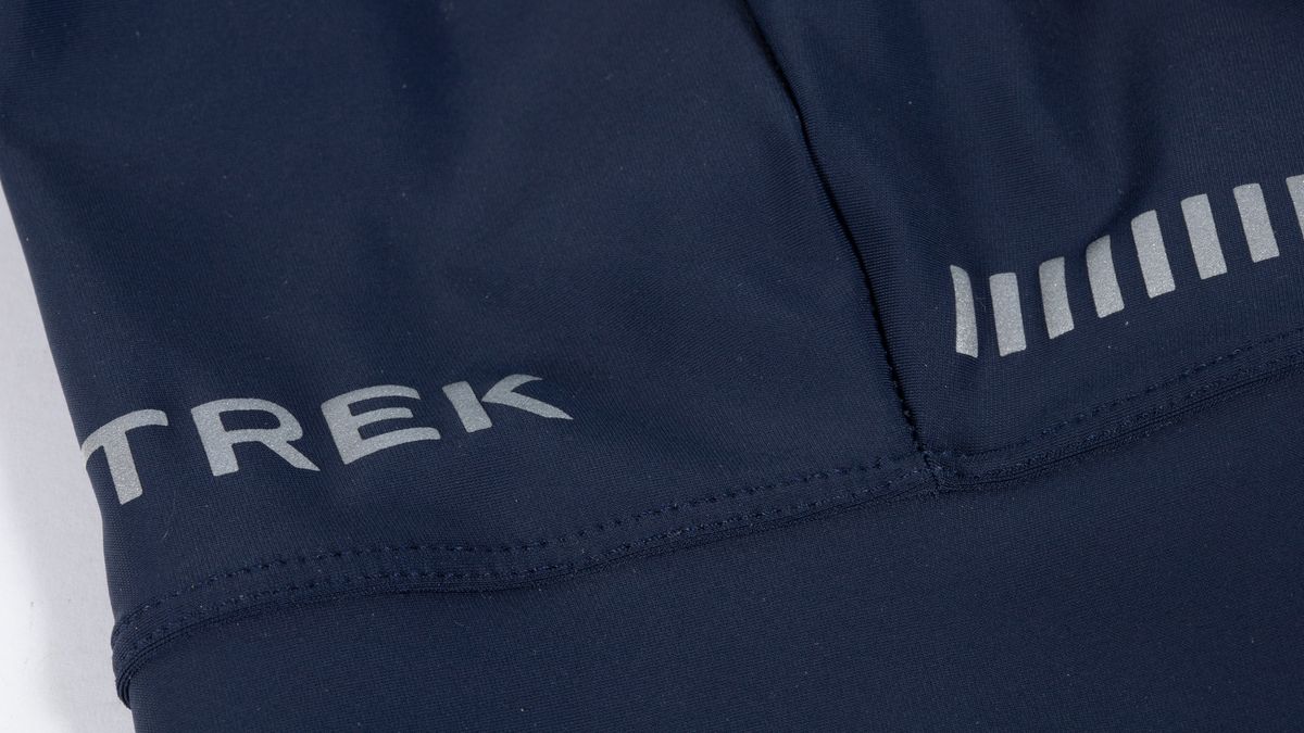 Trek Circuit Cycling Bib Short graphics on the thigh
