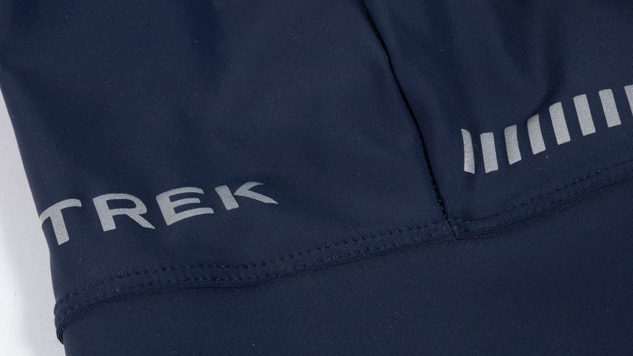 Trek Circuit Cycling Bib Short graphics on the thigh