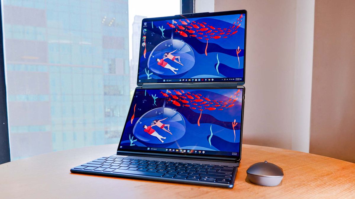 Foldable laptops? I’ll take the Lenovo Yoga Book 9i instead
