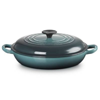 Le Creuset Cast Iron Classic Shallow Casserole with Phenolic Knob: was £249, now £149 at Le Creuset