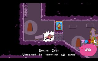 A screenshot of a level from Pizza Tower.