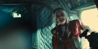 Harley Quinn in aircraft carrier The Suicide Squad