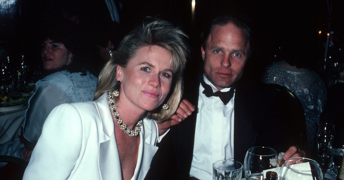 Amy Madigan and Ed Harris during 40th Annual Tony Awards - After Party at Grand Hyatt Hotel in New York City, New York, United States. (Photo by Ron Galella, Ltd./Ron Galella Collection via Getty Images)