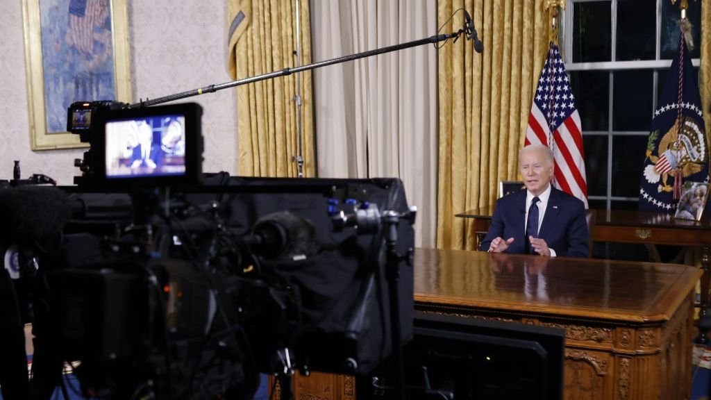 President Biden gives Oval Office address on Israel and Ukraine