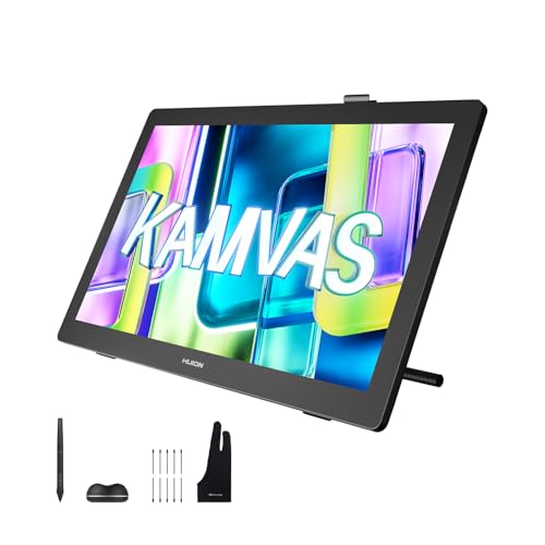 Huion Kamvas 22 (gen 3) 21.5 Inch 2.5k 90hz Drawing Tablet With Screen, Featuring Pentech 4.0, &amp;#9651;e