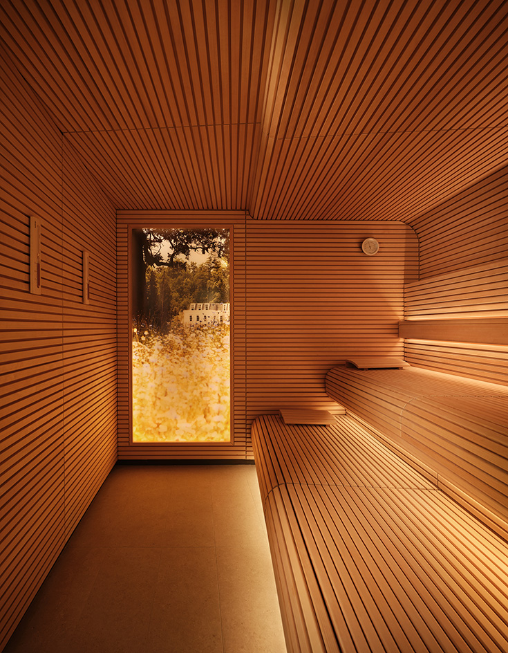 views of Coworth Park Spa / Dorchester Collection