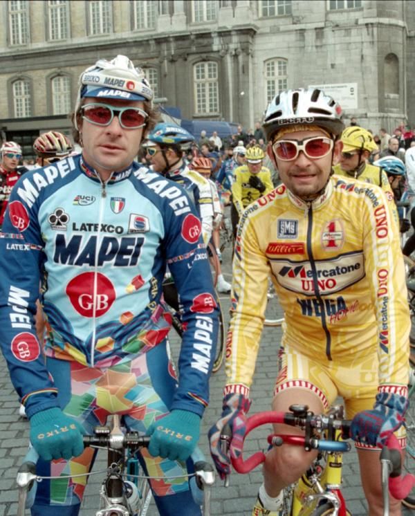 When Bugno signed for Mapei he was already passed his best