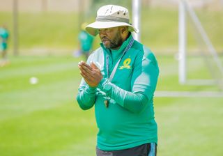 Mamelodi Sundowns co-coach Manqoba Mngqithi 