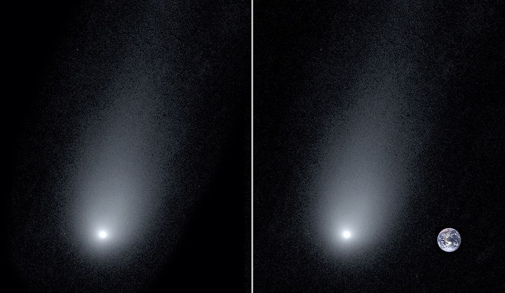 Interstellar Comet Borisov Shines in New Photo