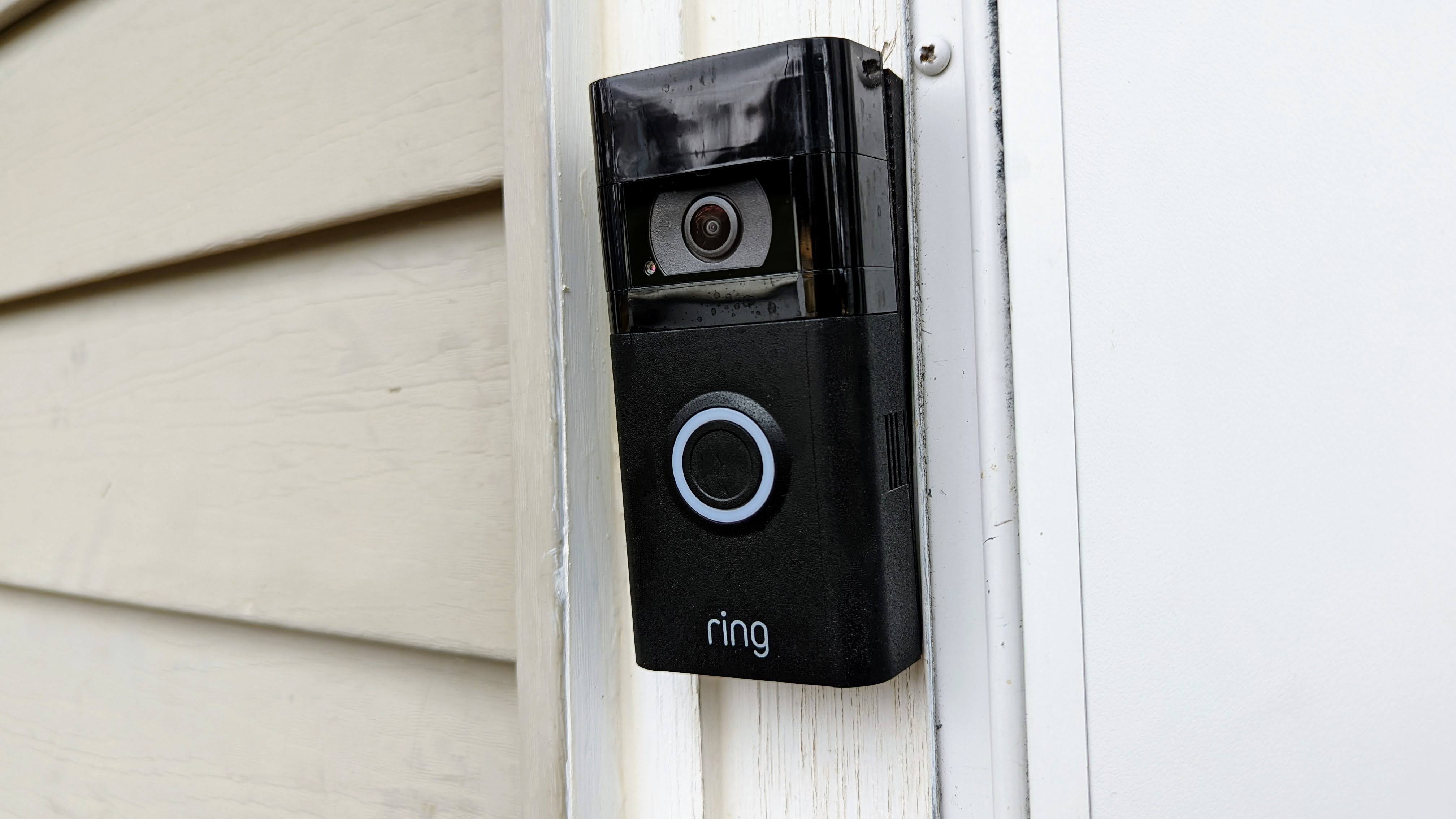 Ring doorbell best sale google mini