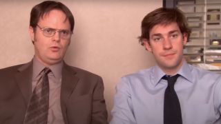 Jim and Dwight in The Office