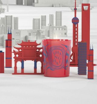 diptyque city collection candle for shanghai