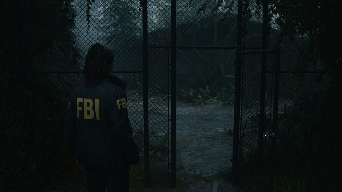 Alan Wake 2 image fidelity comparison screenshots