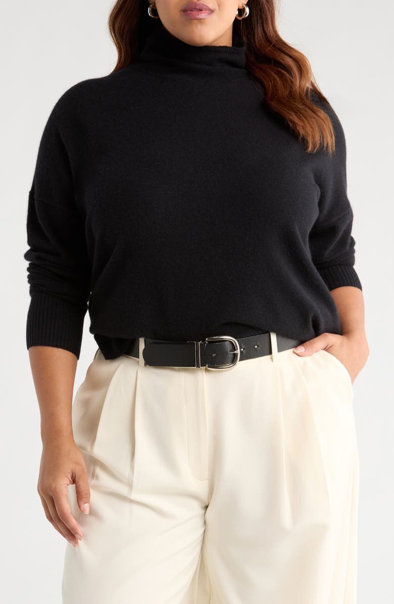 Oversize Cashmere Turtleneck Sweater