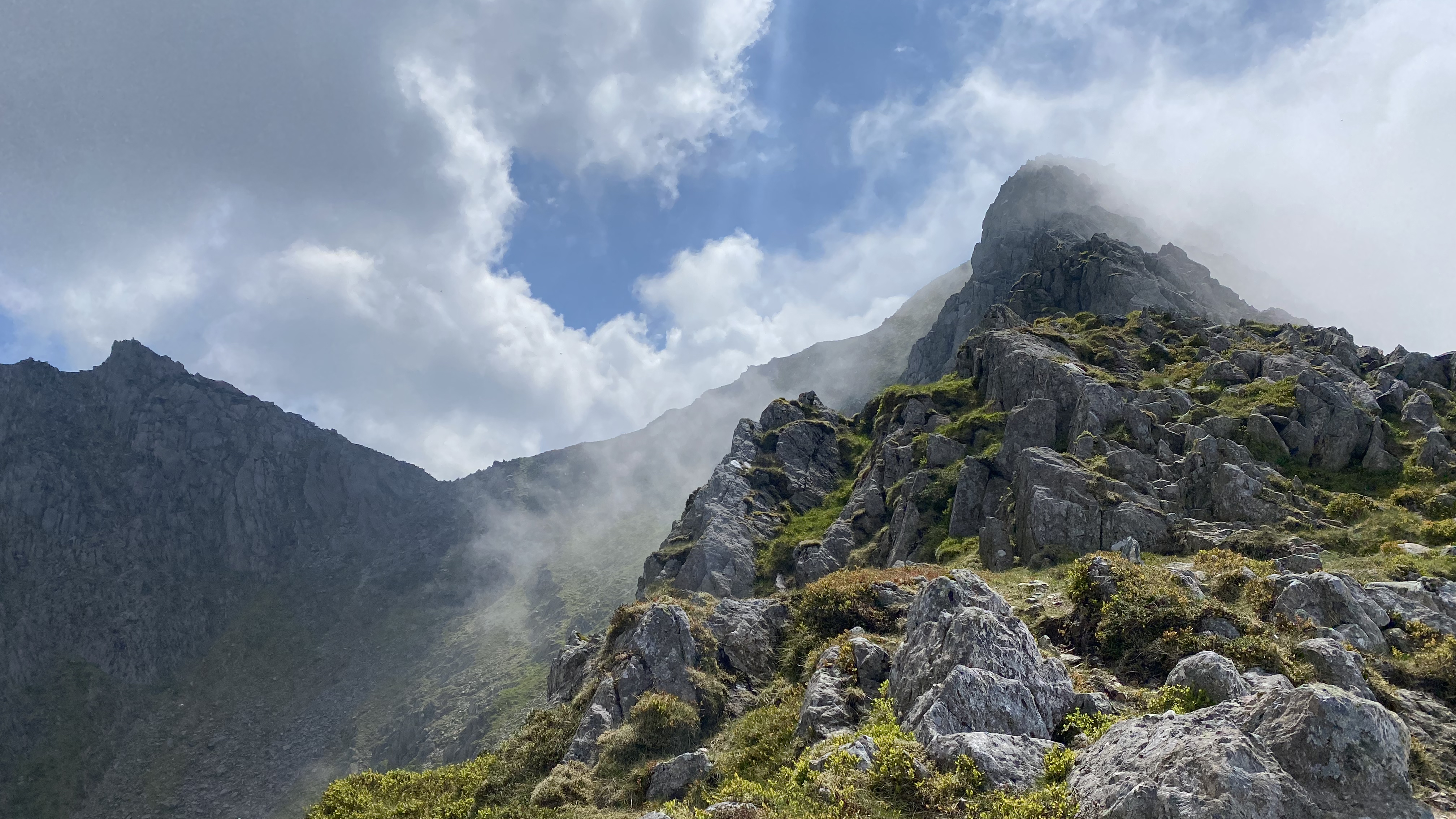 Y Gribin in Eryri National Park