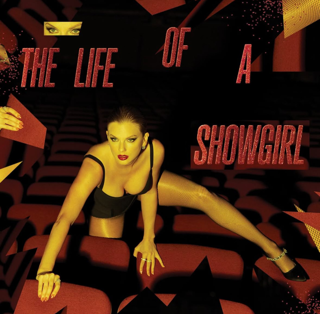 Taylor Swift wore Manolo Blahnik heels on 'The Life Of a Showgirl' album cover