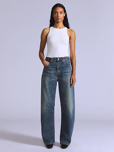 Drop Barrel Jeans