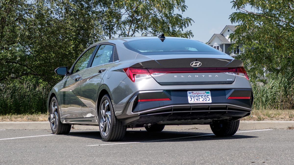 2026 Hyundai Elantra Hybrid review.