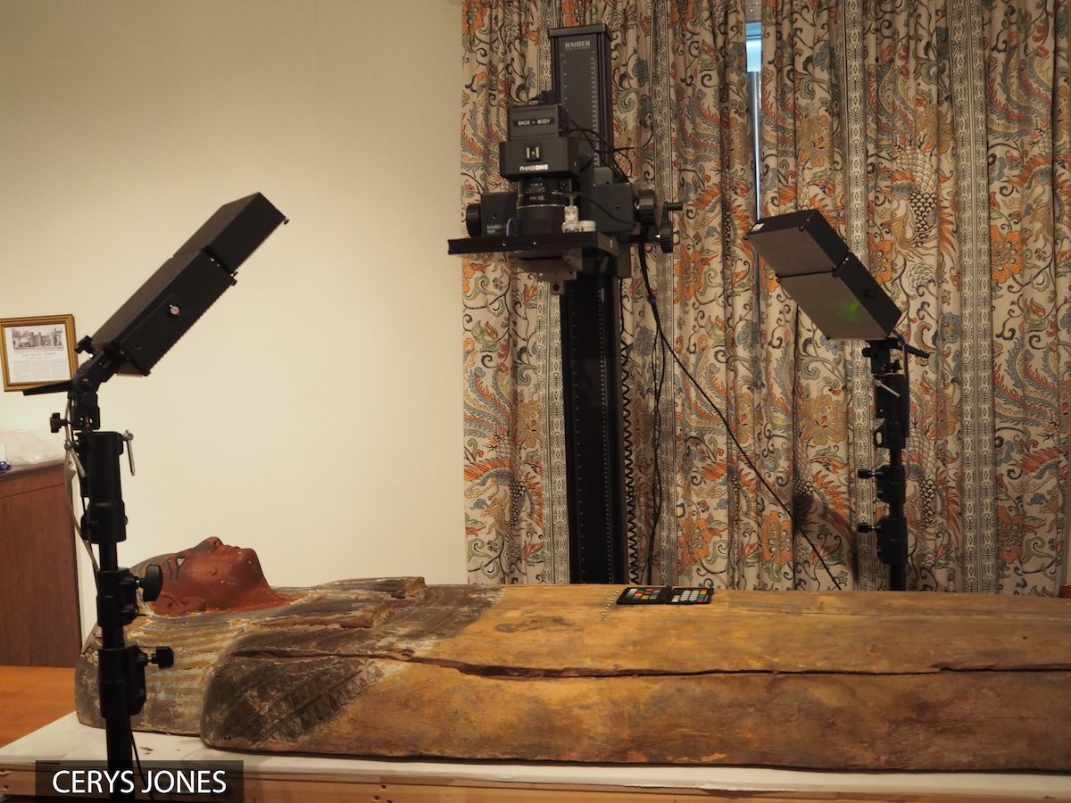 Imaging Egyptian Coffin