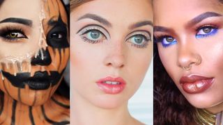 halloween makeup on youtubers