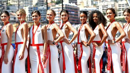 Grid girls Monaco Grand Prix Formula 1 AMC Liberty Media