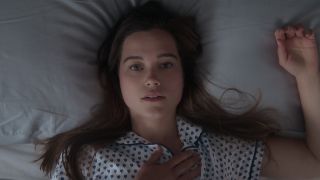 Juliette laying in bed in First Kill