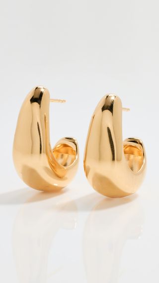 Dome Hoop Earrings