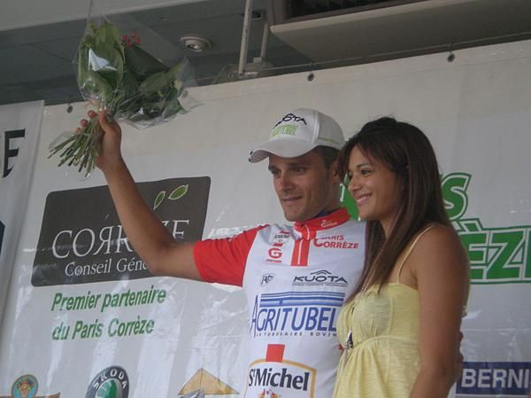 Sylvain Calzati (Agritubel) claimed the mountains jersey