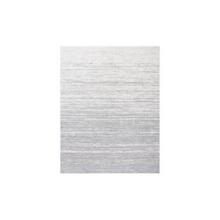light grey woven rug
