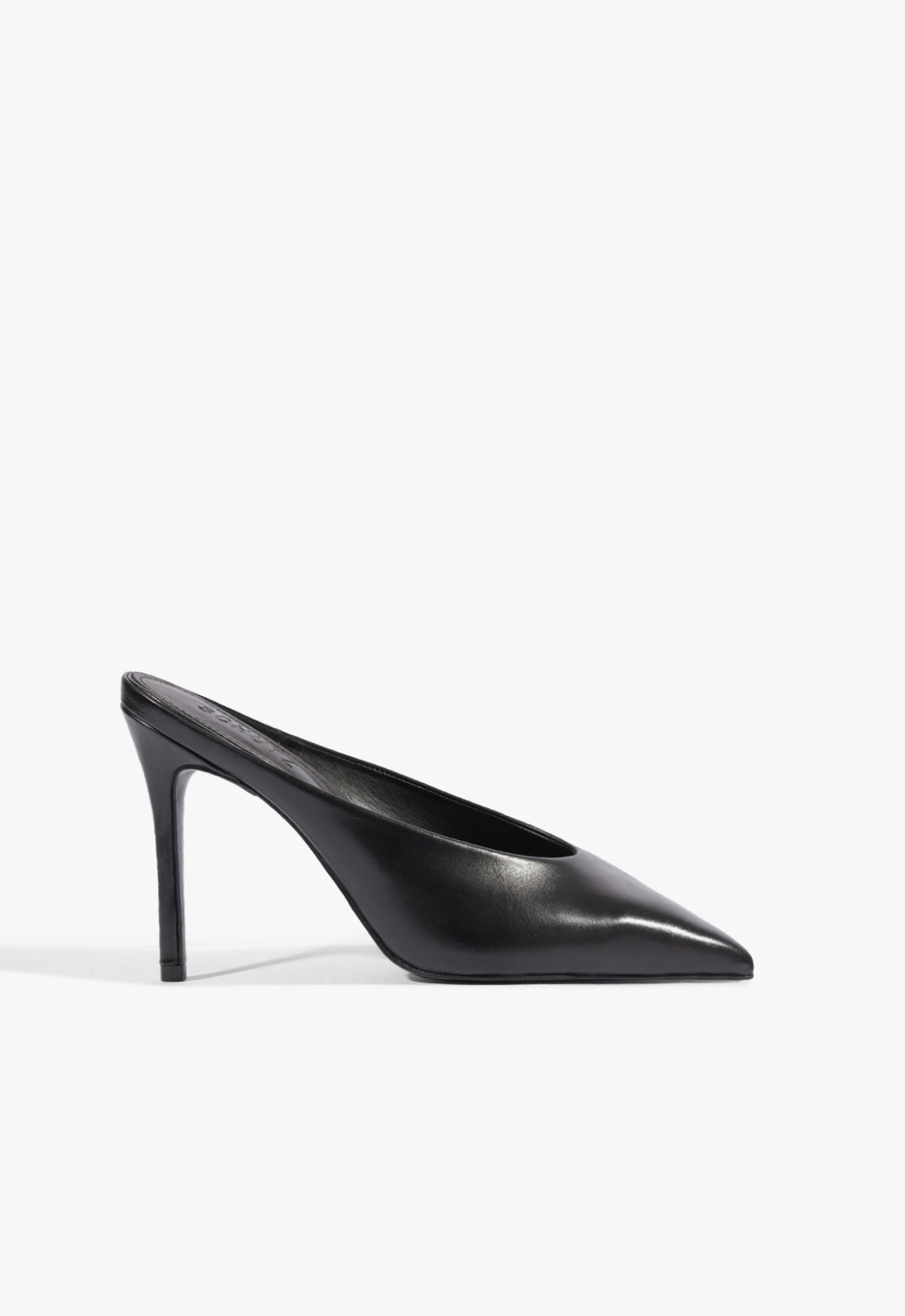 Loren Leather Pump - 5 / Black / Leather
