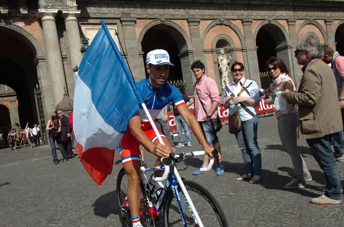 Nacer Bouhanni carried the French flag for FDJ