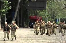 Special forces officers in Georgia are hunting escaped zoo animals