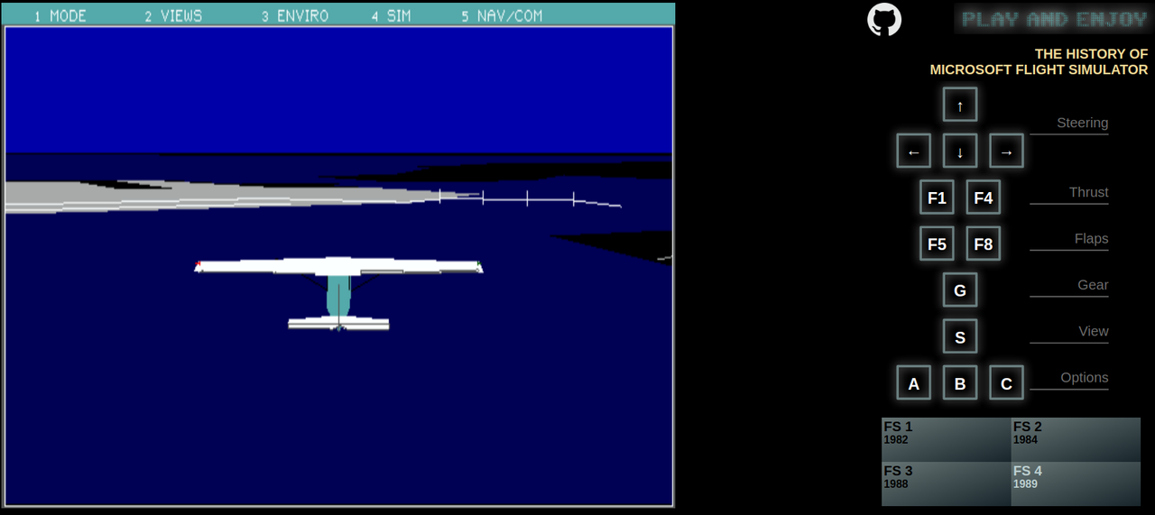 Microsoft Flight Simulator 4