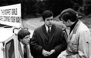 Likely Lads actor Rodney Bewes with James Bolam