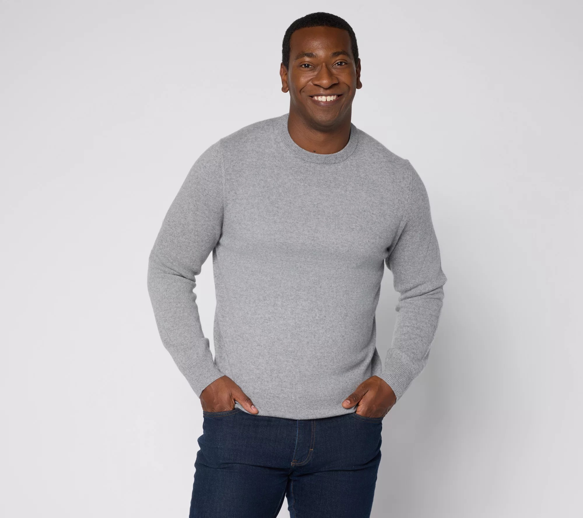 Naadam the Soft Collection 100% Cashmere Men's Crew Neck Sweater