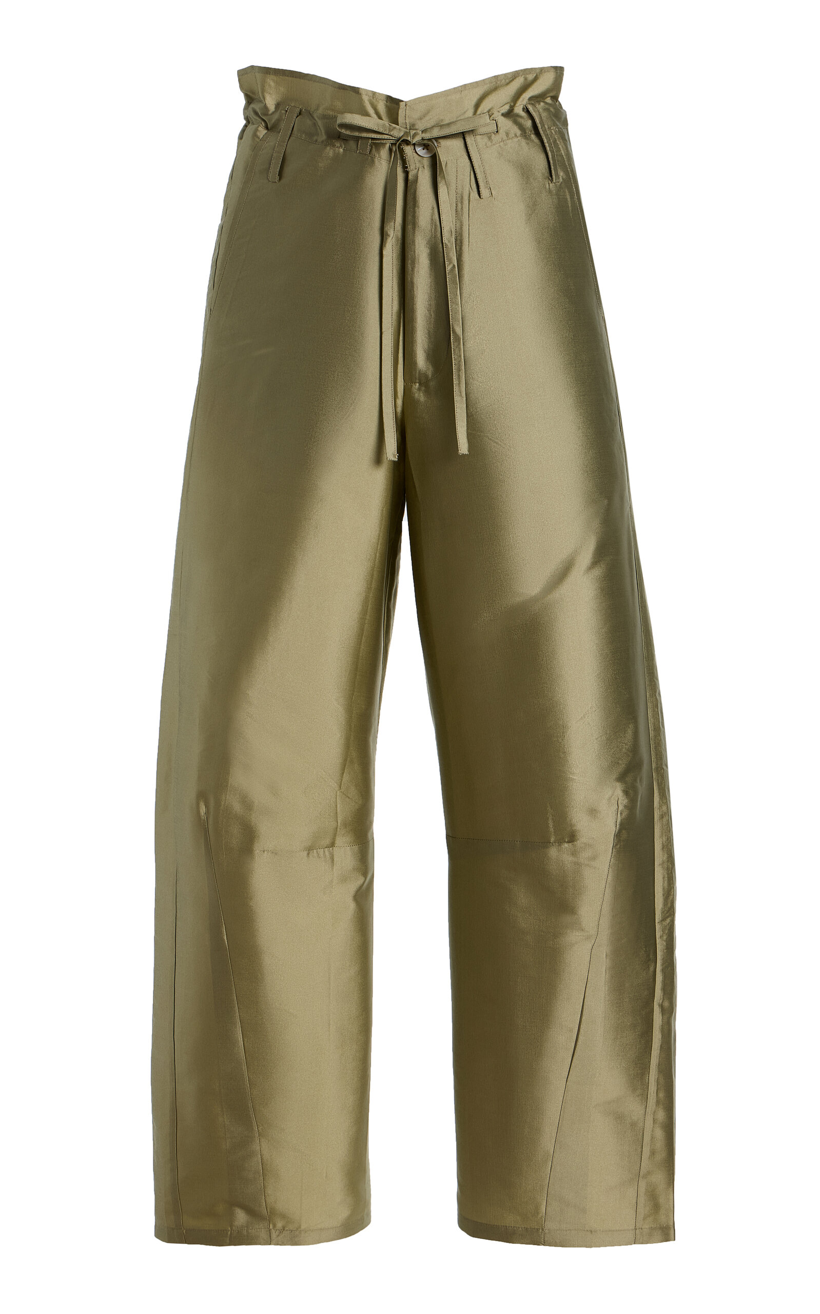 Techno Taffeta Barrel Pants