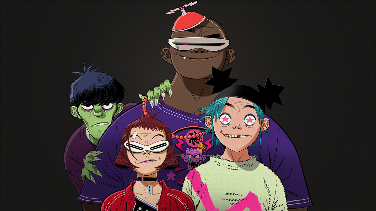 Gorillaz. Credit: Press/Supplied