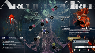 A screenshot depicting how the archetype skill tree works in Metaphor: ReFantazio