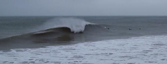 Mike Broderick finds a heavy wave