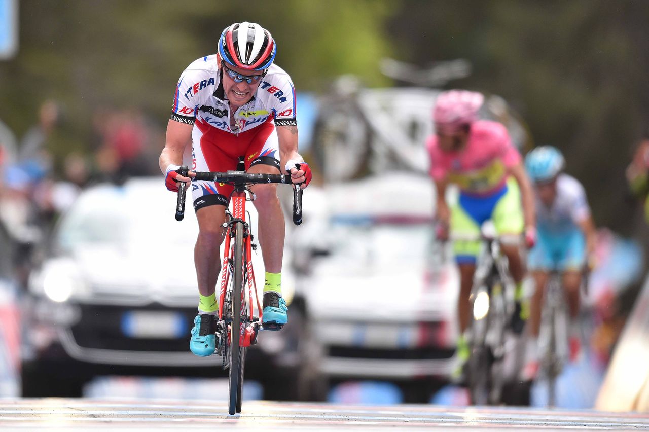 Yury Trofimov (Team Katusha) almost pulled of a surprise victory