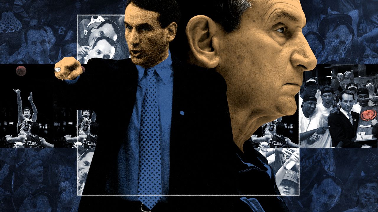 Coach K.