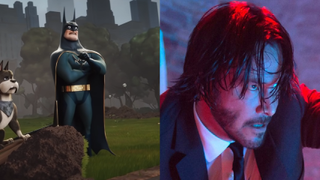 Keanu Reeves voices Batman in Super Pets.