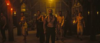 Michael B. Jordan, Miles Caton, Jayme Lawson, Wunmi Mosaku and Li Jun Li in Sinners