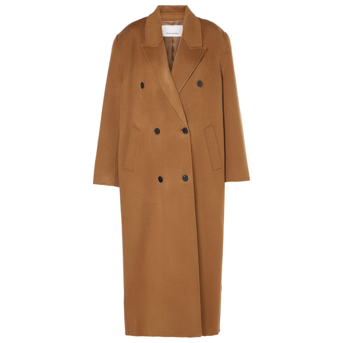 the Frankie shop camel coat
