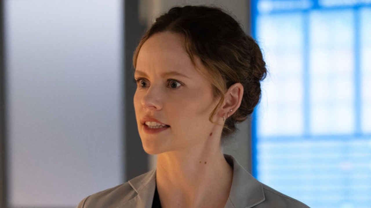 Lenox looking angry in the ED in Chicago Med Season 11x01